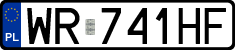 License plates of Poland, Regular car plates