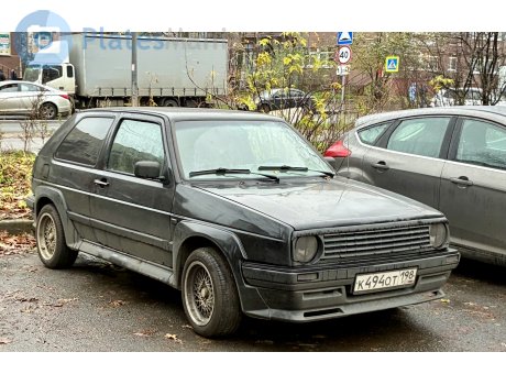 к494от198, Volkswagen Golf