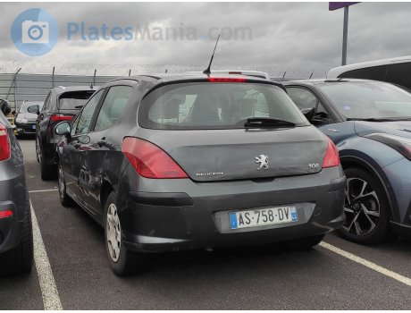 AS-758-DV, Peugeot 308