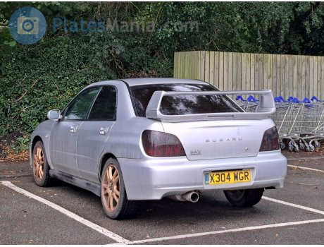 X304 WGR, Subaru Impreza