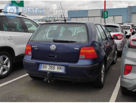 BH-366-VM, Volkswagen Golf