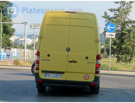 PG JJ673, Mercedes-Benz Sprinter