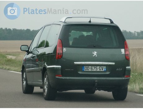 DD-675-GV, Peugeot 807