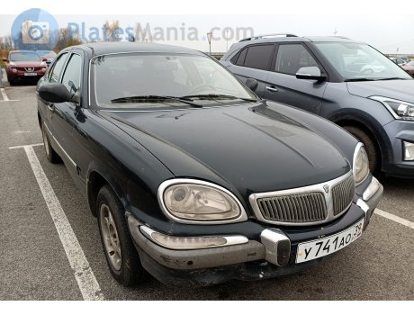 у741ао39, GAZ 3111 Волга