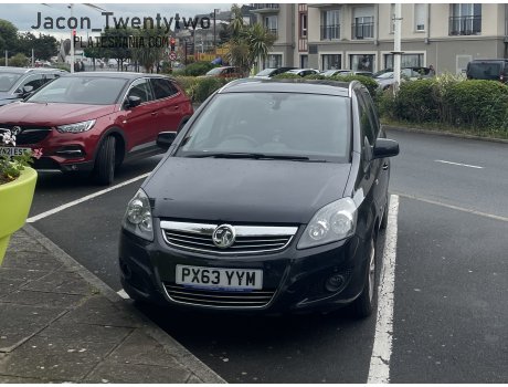 PX63 YYM, Vauxhall Zafira