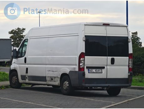 NEL 40413, Peugeot Boxer