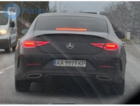 AA 9999 KP, Mercedes-Benz CLS-Klasse