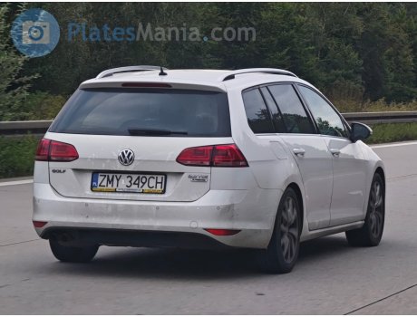 ZMY 349CH, Volkswagen Golf
