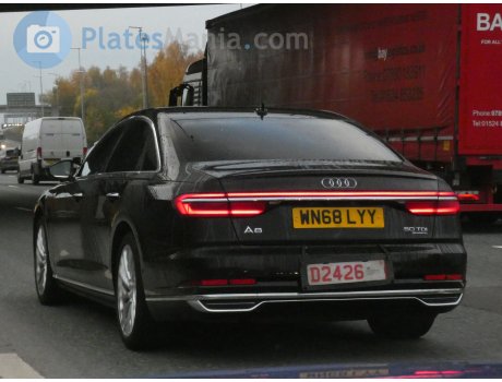 WN68 LYY, Audi A8