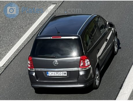 CH 6950 BM, Opel Zafira