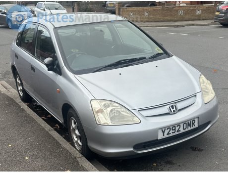 Y292 OMR, Honda Civic