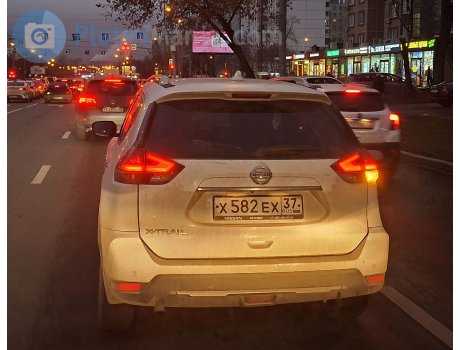 х582ех37, Nissan X-Trail