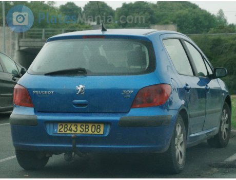 2843 SB 08, Peugeot 307