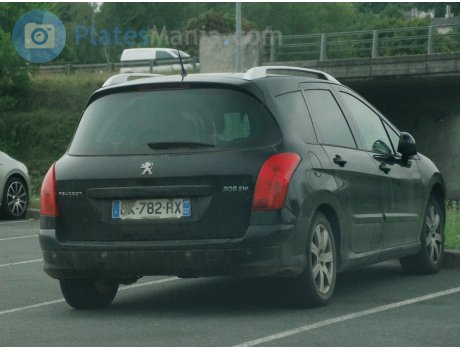DK-782-RX, Peugeot 308