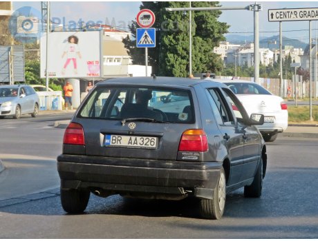 BR AA326, Volkswagen Golf