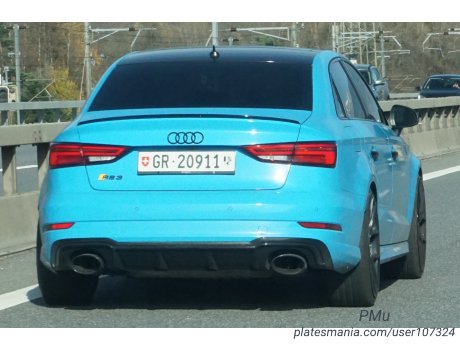 GR 20911, Audi RS3