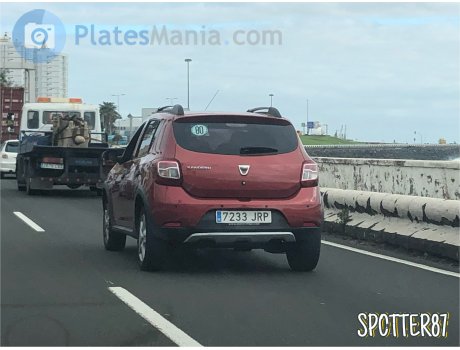 7233 JRP, Dacia Sandero