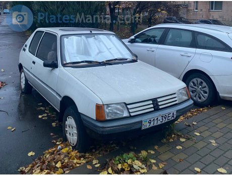 05 911-39 EA, Peugeot 205