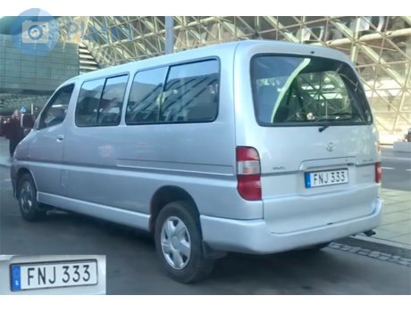 FNJ 333, Toyota HiAce