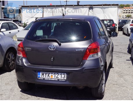 MYK-1213, Toyota Yaris