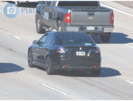 JDE 9560, Pontiac G8