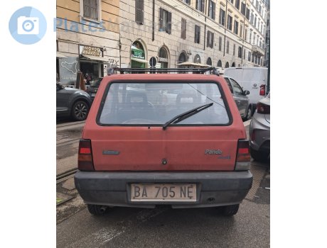 BA 705 NE, FIAT Panda