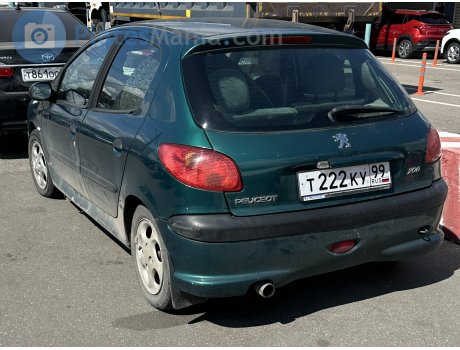 т222ку99, Peugeot 206