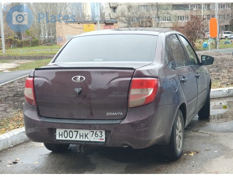 н007нк763, Lada (VAZ) 2190 Granta