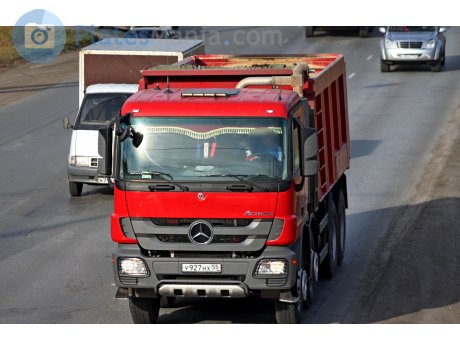 у927нх55, Mercedes-Benz Actros
