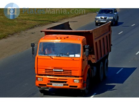 с068рм55, KamAZ 6520