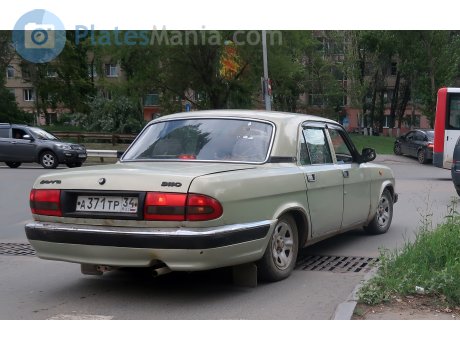 а371тр34, GAZ 3110 Волга