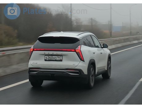 е260но147, Geely Atlas