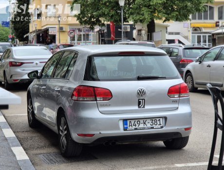 A49-K-381, Volkswagen Golf