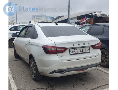 а417ар163, Lada (VAZ) Vesta