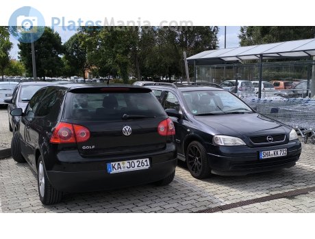 KA JO 261, Volkswagen Golf