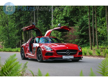 к777от77, Mercedes-Benz SLS AMG