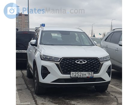 т252вк163, Chery (Chirey) Tiggo 7