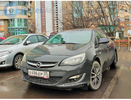е496ер35, Opel Astra