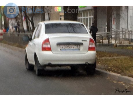 а095рх73, Lada (VAZ) 1118 Kalina