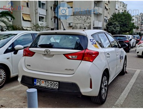 PG TD999, Toyota Auris