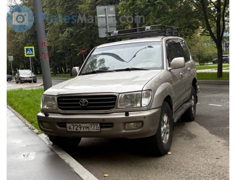 а729ум777, Toyota Land Cruiser