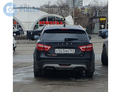 е563мм763, Lada (VAZ) Vesta