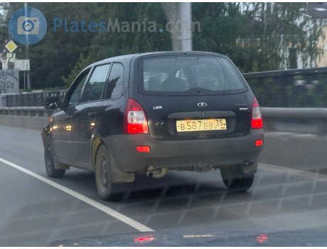 в587вв35, Lada (VAZ) 1117 Kalina