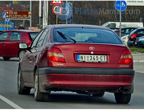 NI 345-CT, Toyota Avensis