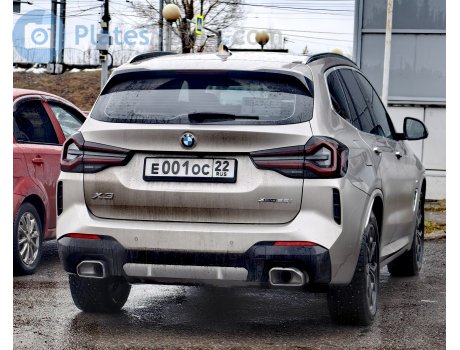 е001ос22, BMW X3