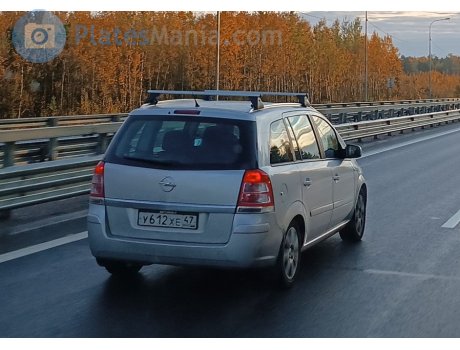 у612хе47, Opel Zafira
