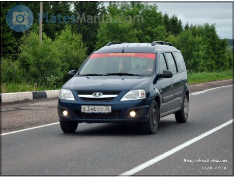 е346со35, Lada (VAZ) Largus