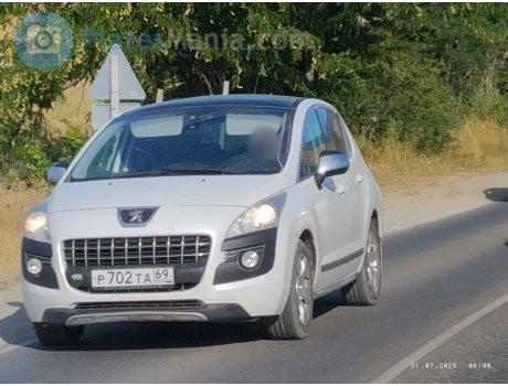 р702та69, Peugeot 3008