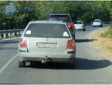 е992хк82, Volkswagen Passat