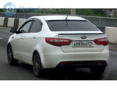 а083вн774, Kia Rio